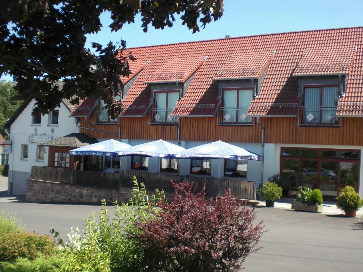 Landgasthof Schubbkoarn'S Ruh Fulda Eksteriør bilde